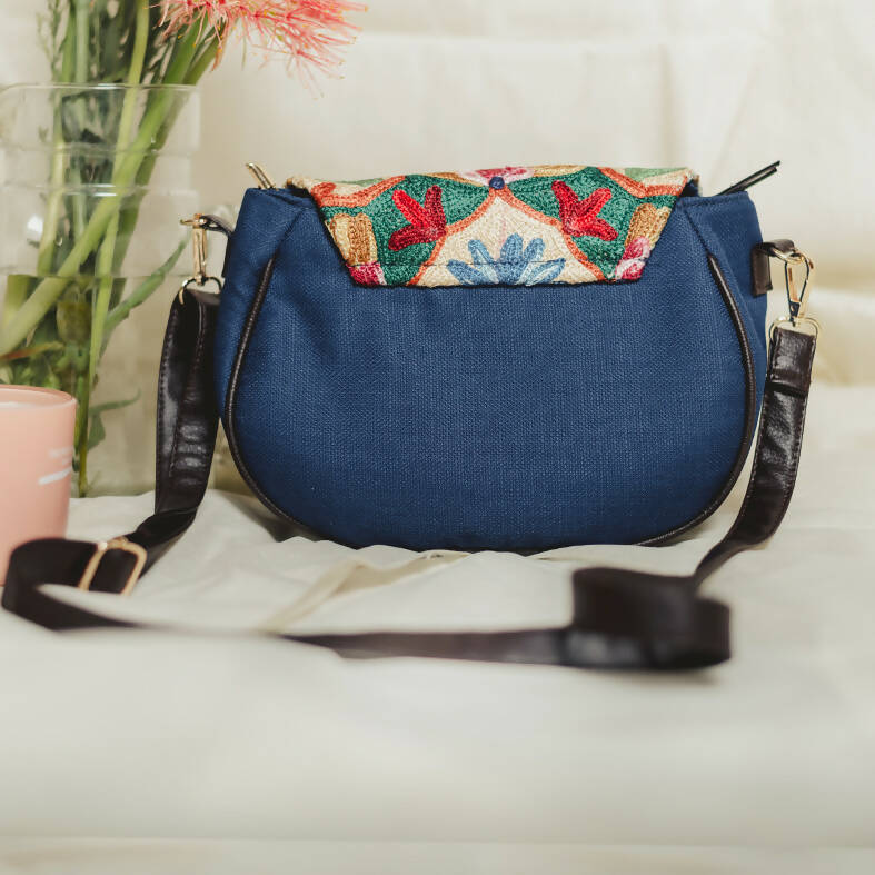 Sillica Blue Sling bag