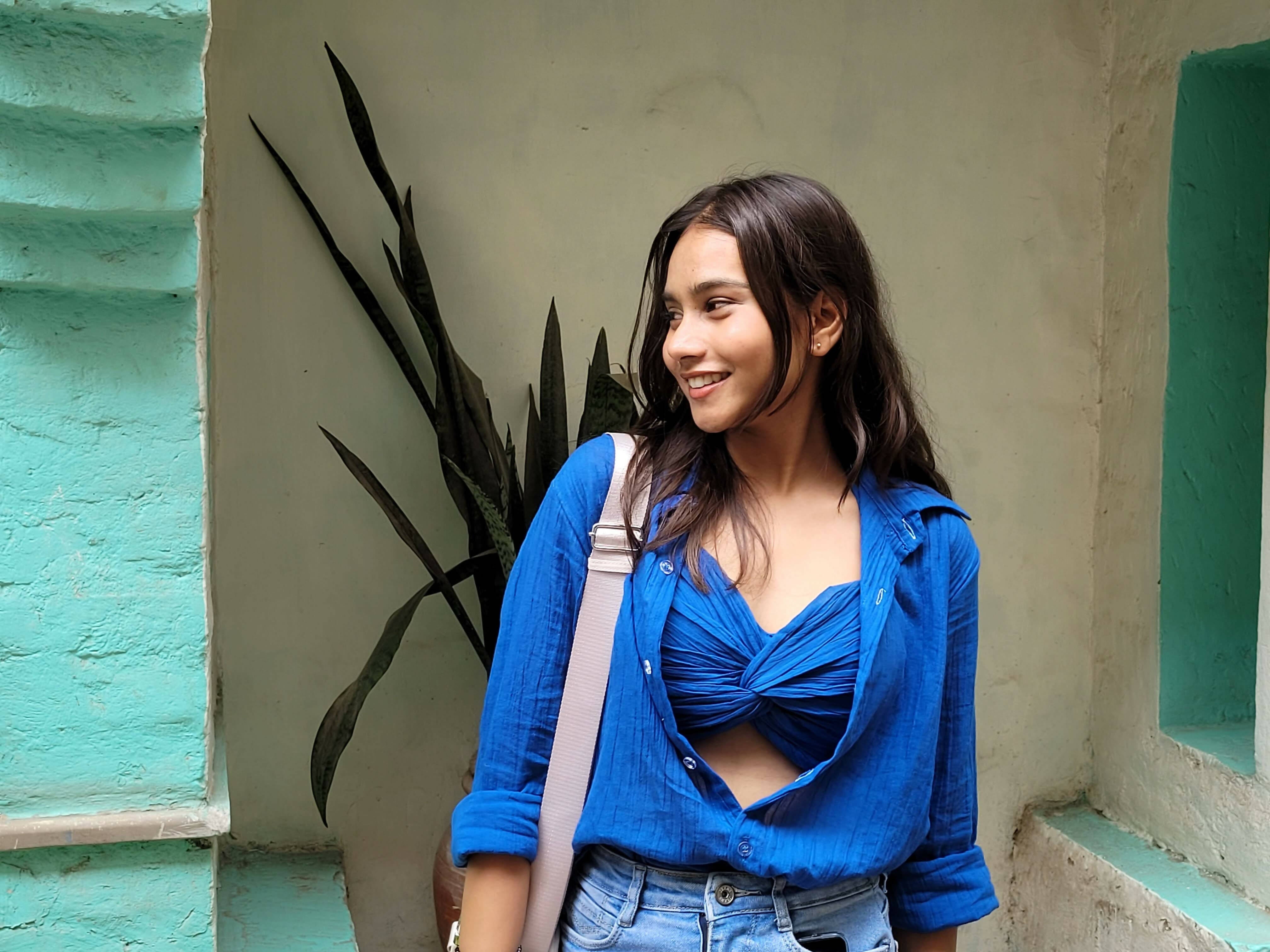 Open shirt cheap with bralette