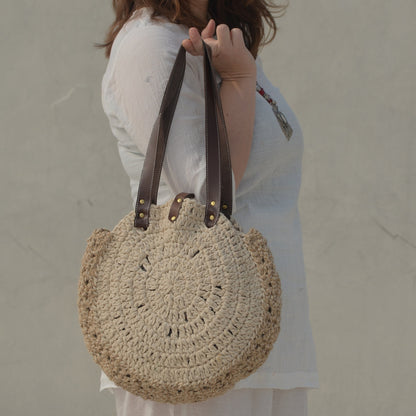 United Urbane crochet tote bag