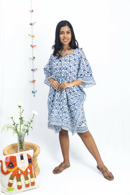 Geometric Motif Kaftan