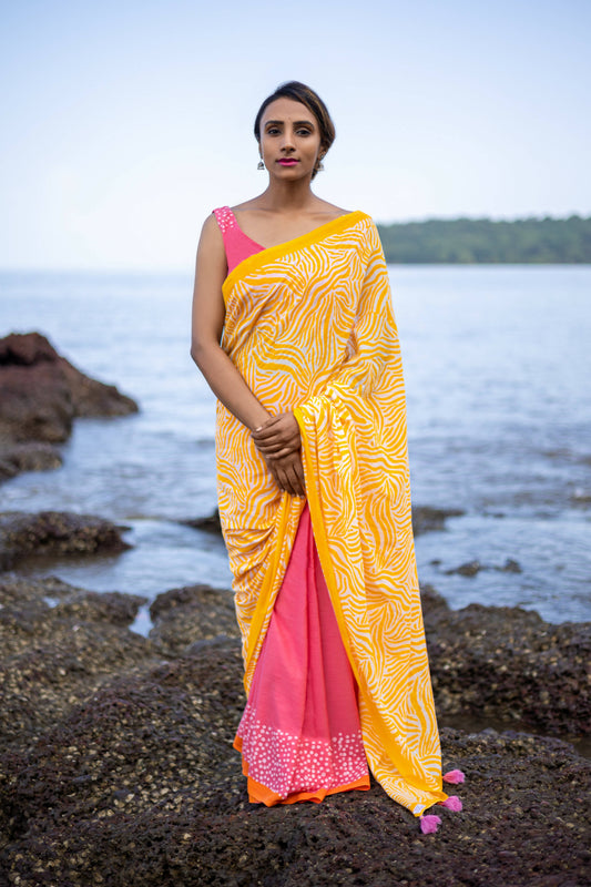 Algas Mul Cotton Saree