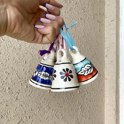 Ceramic Bells Set Of 5