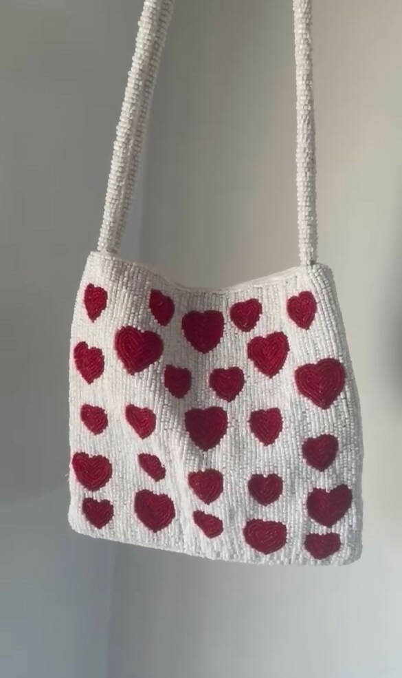 Lover Beaded Bag