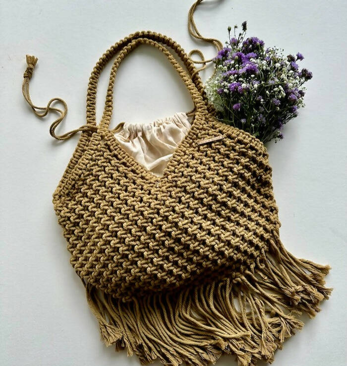 Nomadic knots Tote Bag